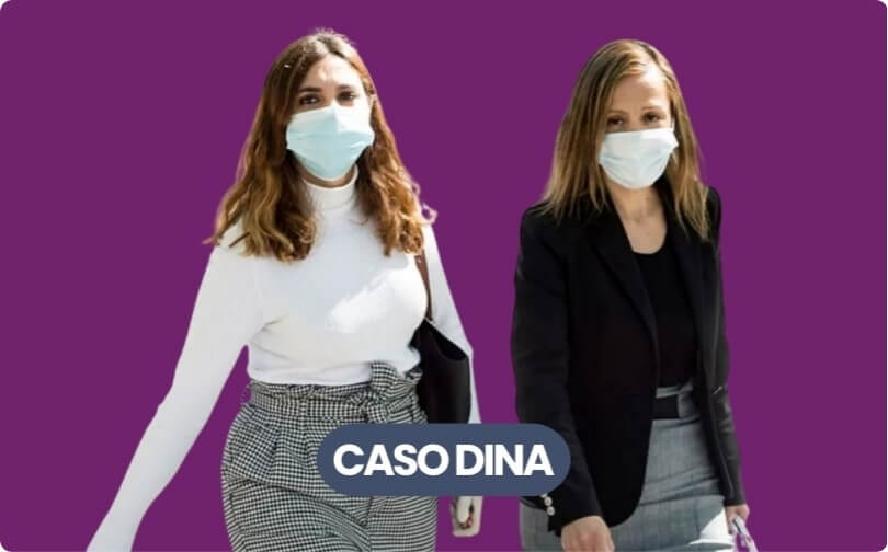periodistas caso dina